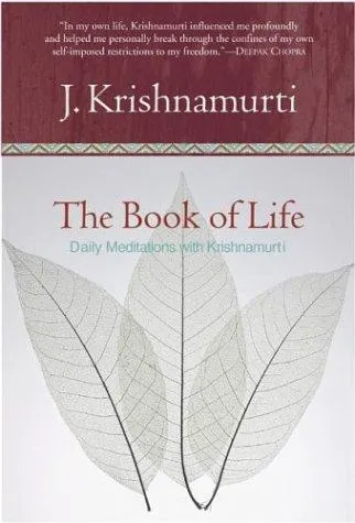 The Book of Life by Jiddu Krishnamurti